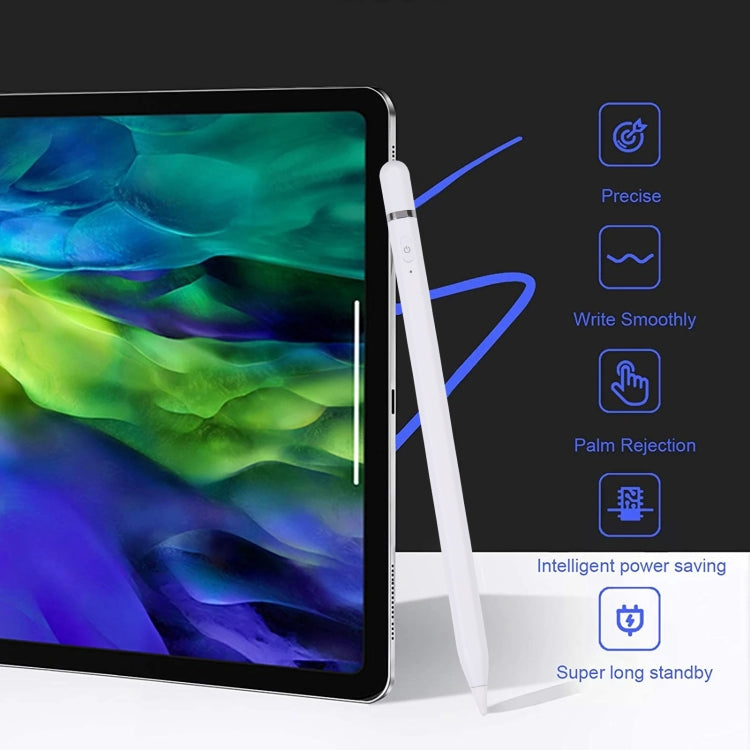 iPad 2018年以降対応パームリジェクション付きP7-Cアクティブ静電容量式スタイラスペン、P7-C / Type-C