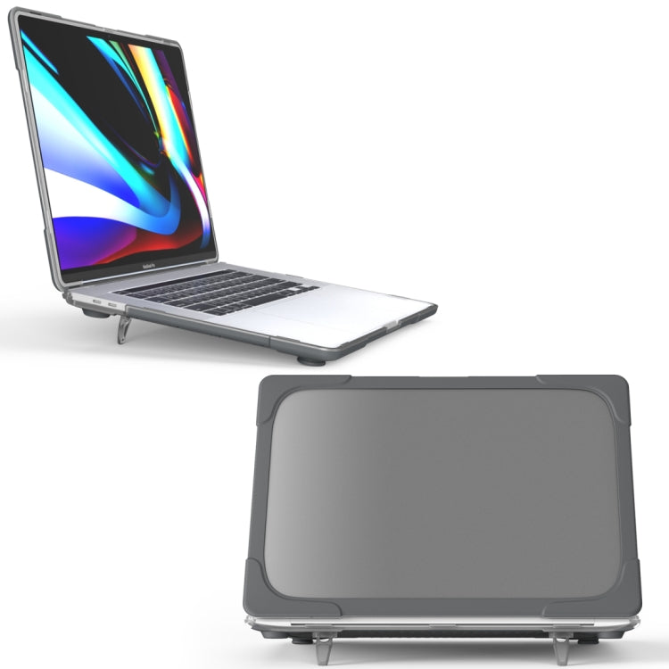 MacBook Pro 16インチ A2141（2019年）用PC + TPU二色ラップトップ保護ケース