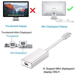 USB-C / Type-C 3.1オスからMini DPメスHD変換アダプター、長さ：12cm、シルバー、ゴールド