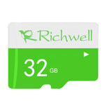 Richwell 32GB 高速 クラス10 マイクロSD（TF）メモリーカード、32GB
