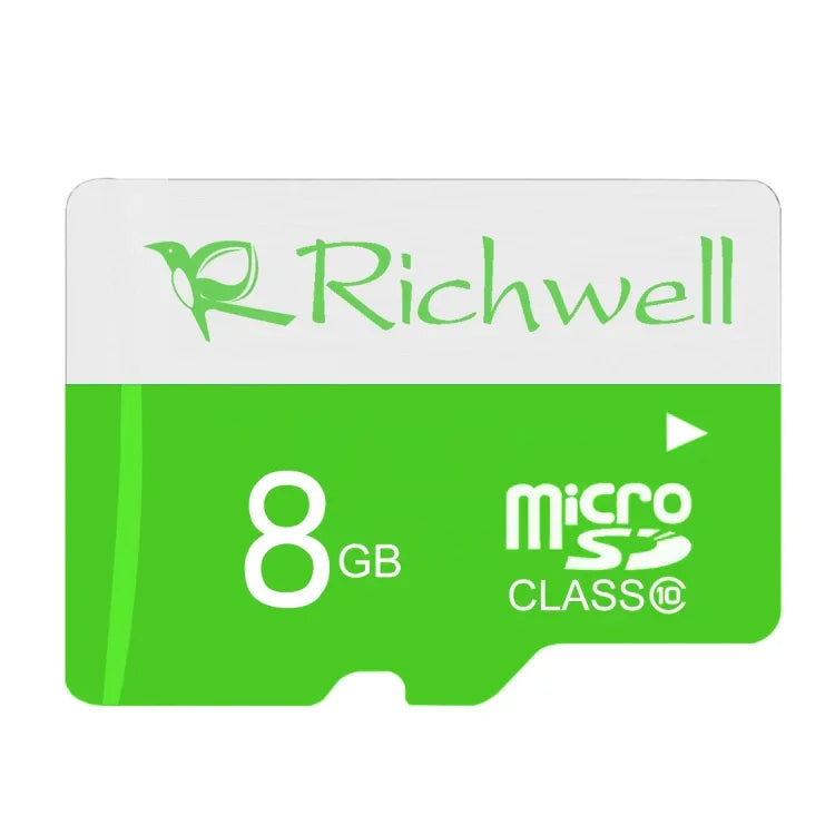 Richwell 8GB 高速 クラス10 マイクロSD（TF）メモリーカード、8GB