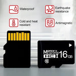 16GB 高速クラス10 ブラック TF（マイクロSD）メモリーカード、16GB