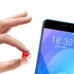 MICRODATA 16GB 高速 U1 レッド＆ホワイト TF（Micro SD）メモリーカード、16GB