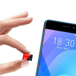 MICRODATA 128GB 高速 U3 レッド＆ブラック TF（マイクロSD）メモリーカード、128GB