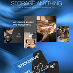 STICKDRIVE 64GB 高速 U3 ブルー＆ブラック TF（マイクロSD）メモリーカード、64GB