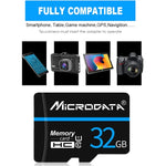 MICRODATA 128GB U3 青ラインと黒 TF（Micro SD）メモリーカード、128GB