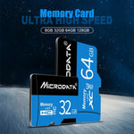 MICRODATA 64GB U3 青黒 TF（Micro SD）メモリーカード、64GB