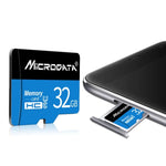 MICRODATA 64GB U3 青黒 TF（Micro SD）メモリーカード、64GB