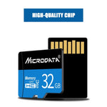 MICRODATA 64GB U3 青黒 TF（Micro SD）メモリーカード、64GB