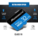 MICRODATA 64GB U3 青黒 TF（Micro SD）メモリーカード、64GB