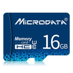 MICRODATA 16GB U1 ブルー TF（Micro SD）メモリーカード、16GB