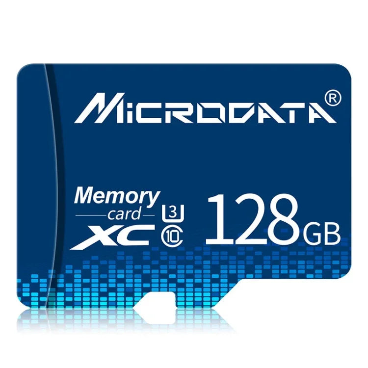 MICRODATA 128GB U3 青 TF（Micro SD）メモリーカード、128GB