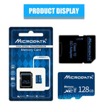 MICRODATA 128GB U3 青 TF（Micro SD）メモリーカード、128GB