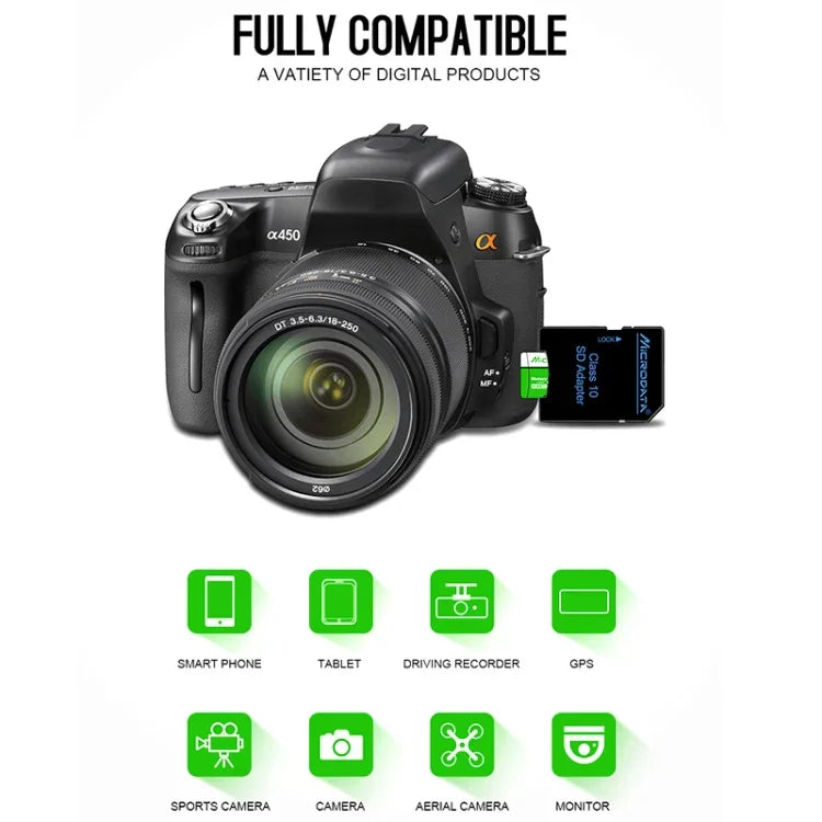 MICRODATA 16GB U1 グリーン＆ホワイト TF（マイクロSD）メモリーカード、16GB