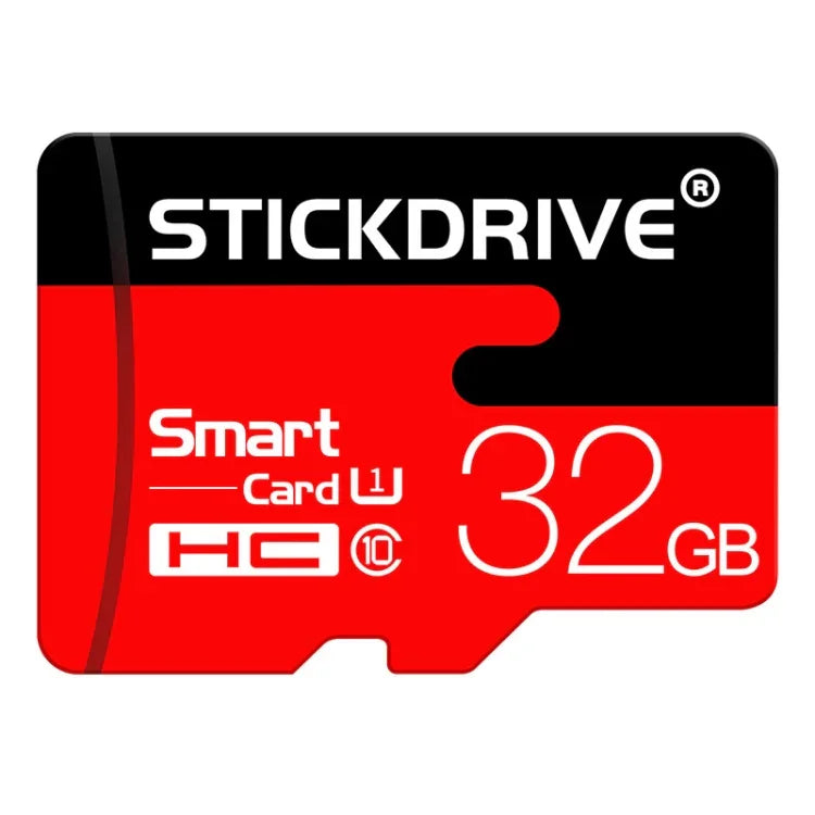 Stickdrive 32GB ハイスピード クラス10 Micro SD(TF) メモリーカード, 32GB