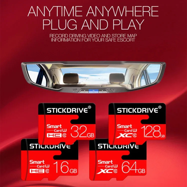 Stickdrive 32GB ハイスピード クラス10 Micro SD(TF) メモリーカード, 32GB