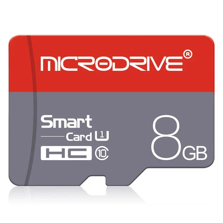 Microdrive 8GB ハイスピード クラス10 Micro SD(TF) メモリーカード, 8GB