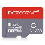 Microdrive 8GB ハイスピード クラス10 Micro SD(TF) メモリーカード, 8GB