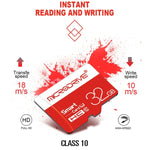 Microdrive 64GB クラス10 ハイスピード クラス10 Micro SD(TF) メモリーカード, 64GB