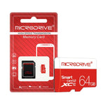 Microdrive 64GB クラス10 ハイスピード クラス10 Micro SD(TF) メモリーカード, 64GB