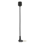 BOYA BY-UM4 3.5mmインターフェースプラグ ライブショー用 全指向性コンデンサーマイク ミニフレキシブルマイク iPhone、Galaxy、Huawei、LGおよびその他スマートフォン対応