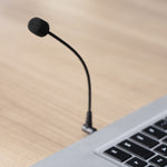 BOYA BY-UM4 3.5mmインターフェースプラグ ライブショー用 全指向性コンデンサーマイク ミニフレキシブルマイク iPhone、Galaxy、Huawei、LGおよびその他スマートフォン対応