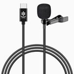 YICHUANG YC-LM10 USB-C / Type-C インテリジェントノイズリダクションコンデンサラベリアマイク、ケーブル長: 1.5m、YC-LM10