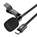 YICHUANG YC-LM10 USB-C / Type-C インテリジェントノイズリダクションコンデンサラベリアマイク、ケーブル長: 1.5m、YC-LM10