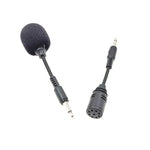 ZJ002MR-01 モノ 3.5mmプラグ Bluetoothワイヤレス通訳ツアーガイドメガホンストレートマイク、モノ