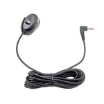 ZJ010MR モノラル 2.5mm 角度ヘッドプラグ 車載ナビゲーションGPSスピーカー 外付け貼付け型 Bluetoothマイクロフォン、長さ: 3m、2.5mm