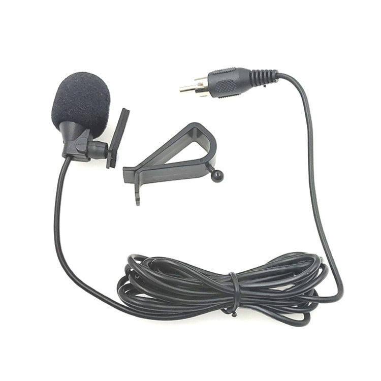 ZJ015MR RCA ロータスプラグ 車載ナビゲーションDVD 外付け貼付け型マイクロフォン、長さ: 3m、RCAロータスプラグ