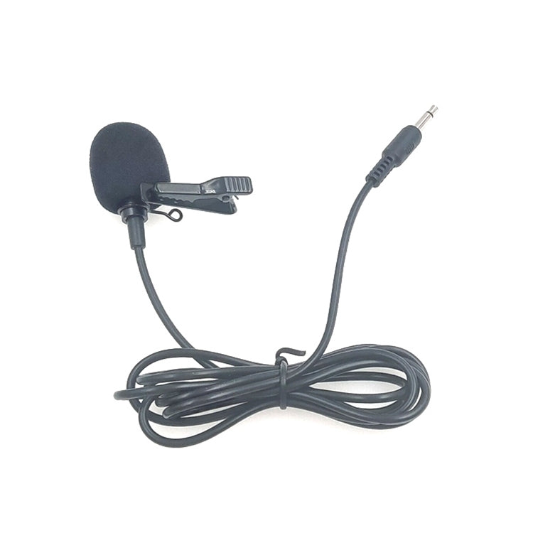 ZJ031MR モノ 2.5mm ストレートプラグ ツアーガイド メガホン ラベリア有線マイクロフォン、長さ: 1.5m、2.5mm