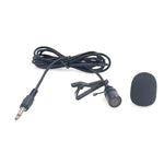 ZJ031MR モノ 2.5mm ストレートプラグ ツアーガイド メガホン ラベリア有線マイクロフォン、長さ: 1.5m、2.5mm