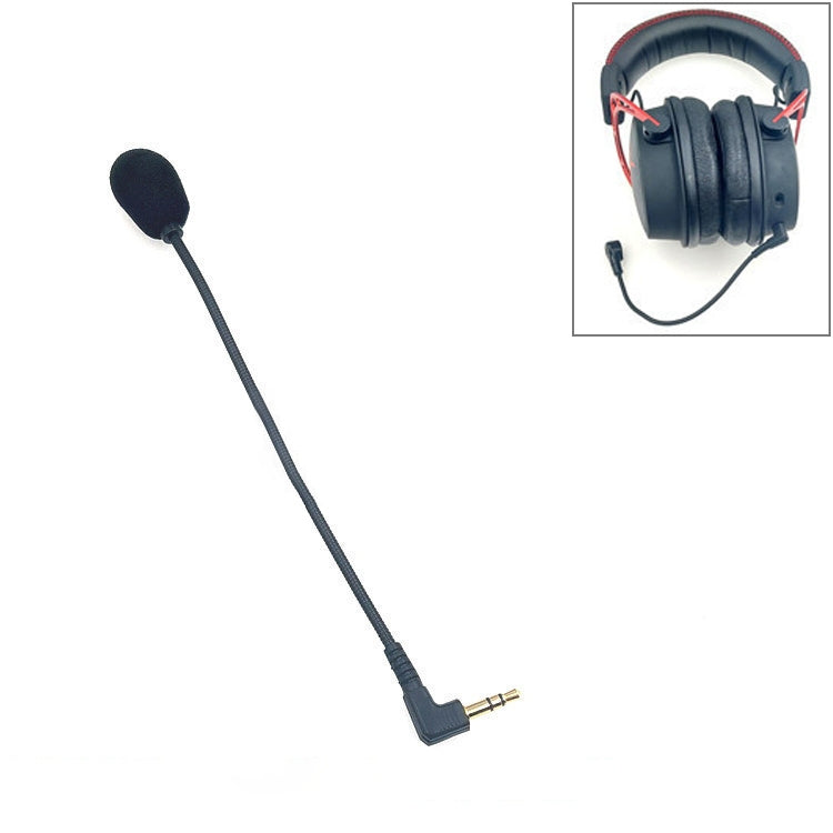 ZJ033MR-03 17cm ステレオ 3.5mm 角度付きプラグ ゲーミングヘッドセット サウンドカード ライブマイクロフォン、17cm ステレオ角度付きヘッド