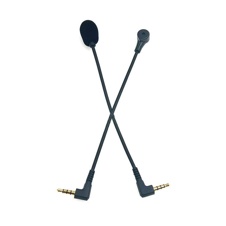 ZJ033MR-03 19cm 4レベルピン 3.5mm 角度付きプラグ ゲーミングヘッドセット サウンドカード ライブマイクロフォン、17cm 4レベルピン角度付きヘッド