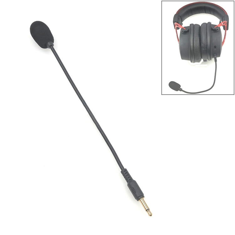 ZJ033MR-03 19cm モノラル 3.5mm 直線プラグ ゲーミングヘッドセット サウンドカード ライブマイクロフォン、17cm モノラル直線プラグ