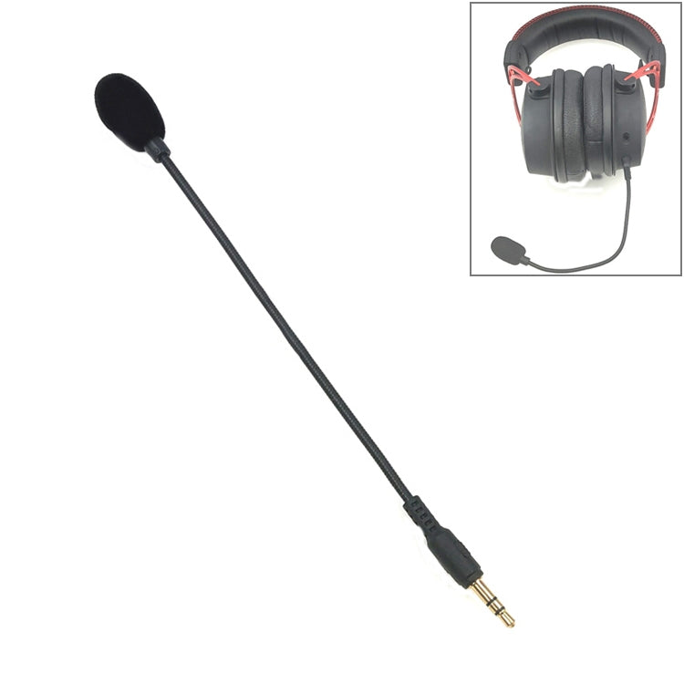 ZJ033MR-03 19cm ステレオ 3.5mm 直線プラグ ゲーミングヘッドセット サウンドカード ライブマイクロフォン、19cm ステレオ直線プラグ