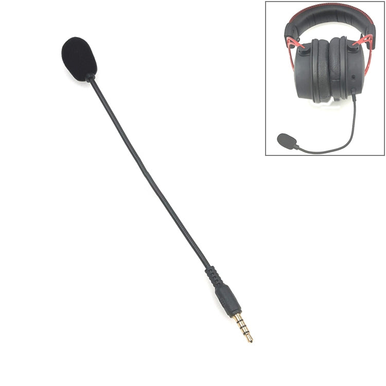 ZJ033MR-03 19cm 4レベルピン 3.5mm 直線プラグ ゲーミングヘッドセット サウンドカード ライブマイクロフォン、19cm 4レベルピン直線プラグ