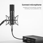 5m 3ピン XLR オス to XLR メス マイクロフォンケーブル、長さ: 5m