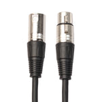 3m 3ピン XLR オス to XLR メス マイクロフォンケーブル、長さ: 3m