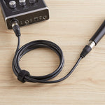 3m 3ピン XLR オス to XLR メス マイクロフォンケーブル、長さ: 3m
