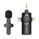 AP031-1 3-in-1 ノイズリダクションラベリアワイヤレスマイク、AP031-1
