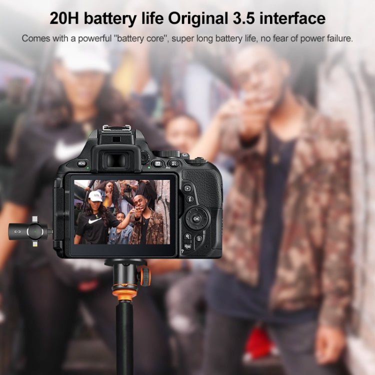 AP031-1 3-in-1 ノイズリダクションラベリアワイヤレスマイク、AP031-1