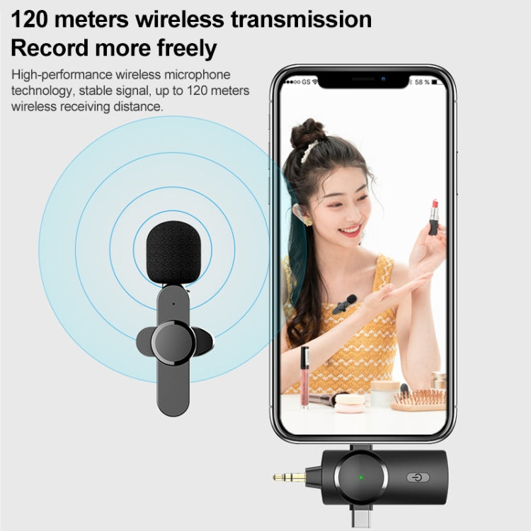 AP031-1 3-in-1 ノイズリダクションラベリアワイヤレスマイク、AP031-1