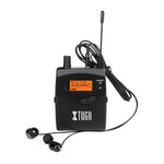 XTUGA RW2080 UHFワイヤレスステージシンガーインイヤーモニターシステム シングルボディパックレシーバー、RW2080レシーバーボディパック