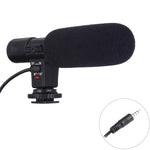 MIC-02 30-18000Hz 高音質ステレオマイクロフォン スマートフォン用、ケーブル長：28cm