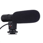 MIC-02 30-18000Hz 高音質ステレオマイクロフォン スマートフォン用、ケーブル長：28cm