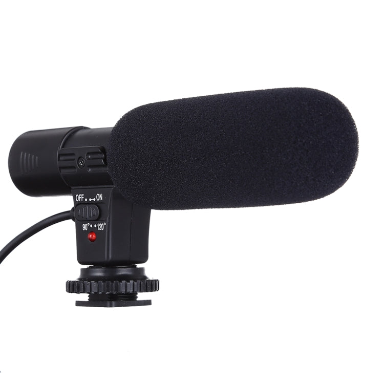 MIC-02 30-18000Hz 高音質ステレオマイクロフォン スマートフォン用、ケーブル長：28cm