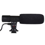 MIC-02 30-18000Hz 高音質ステレオマイクロフォン スマートフォン用、ケーブル長：28cm