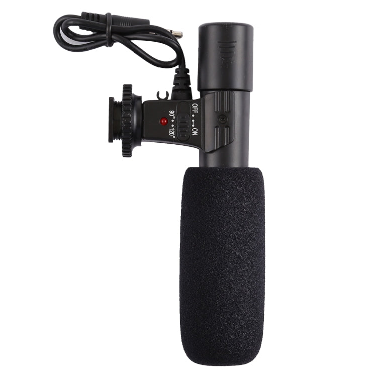 MIC-02 30-18000Hz 高音質ステレオマイクロフォン スマートフォン用、ケーブル長：28cm